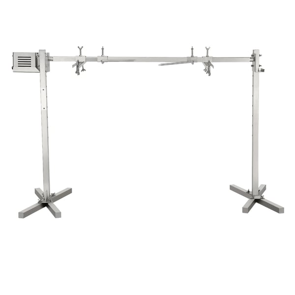 52W 4RPM 60kg lastkapacitet elektrisk spettgrill för hela djur, BBQ grill för olika typer av kött, 8 justerbara höjder, bra stabilitet 52W 4RPM 60kg lastkapacitet elektrisk spettgrill för hela djur, BBQ grill för olika typer av kött, 8 justerbara höjder, bra stabilitet