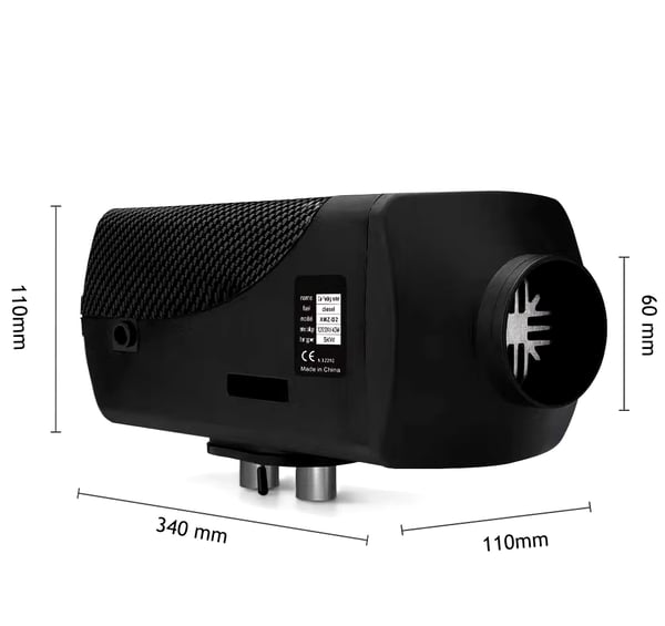 2KW 12V/24V dieselluftvärmare med Bluetooth APP-kontroll, parkeringsvärmare, snabb uppvärmning, låg ljudnivå, energibesparande