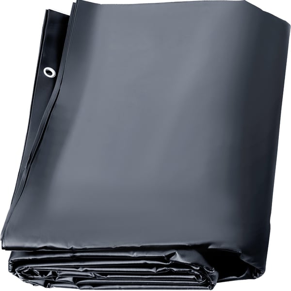 4m x 8m poolskydd, pool säkerhetsskydd, slitstarkt PVC-material, förbättrad säkerhet, skyddad mot skräp och löv, lätt att installera