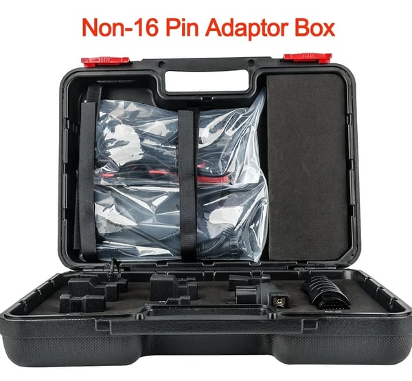 OEM-klassad bildiagnostik för komplett system, 8" automatisk OBD2-skanner med OBD1-adapter, 37 återställningar, ECU-kodning