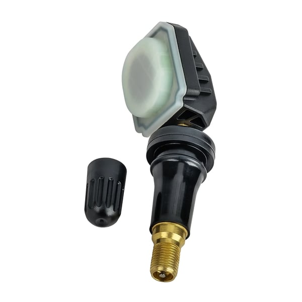4st 315MHz/433MHz TPMS däcktryckssensorer, 2-i-1 RF-sensor, hållbar och stabil, 100 % kloningsbar