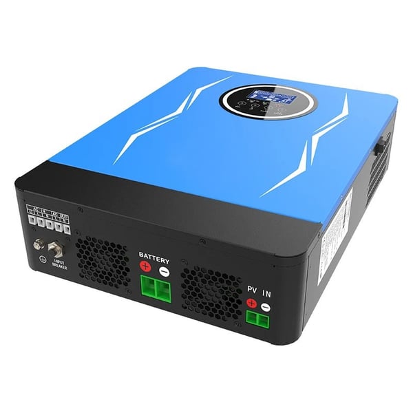 3000W/3200VA 60A 24V DC-230V AC MPPT ren sinusvågsväxelriktare med WiFi, solväxelriktare, kompatibel med litiumjonbatterier