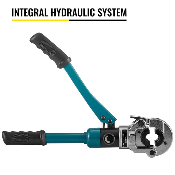 8 ton Ø16-32 mm professionellt integrerat TH hydrauliskt pressverktyg med 4 stansar, ergonomiskt handtag, lätt att använda