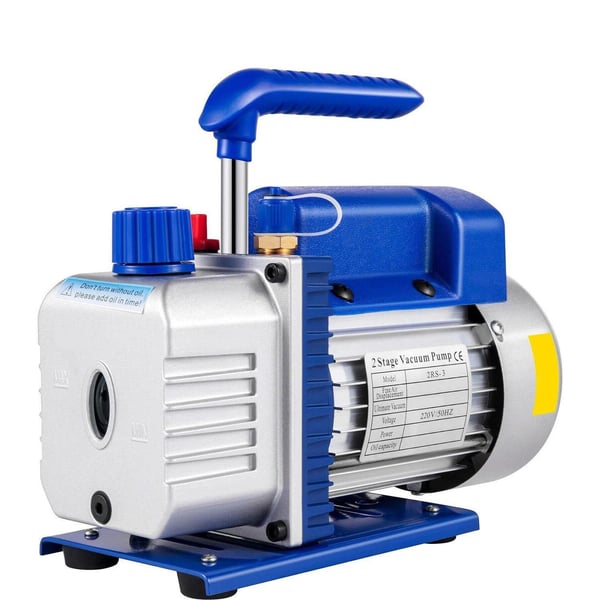 3CFM 1/3 HP vakuumpump med oljevisningsfönster, anti-olja-backflow, bra kylning