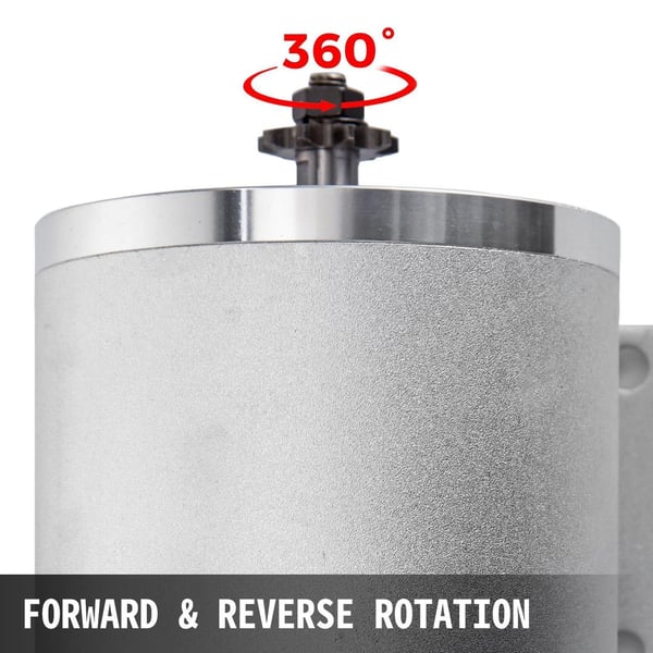 4300 RPM 48V DC borstlös DC-motor med monteringsfäste och styrenhet,fram/bakåt