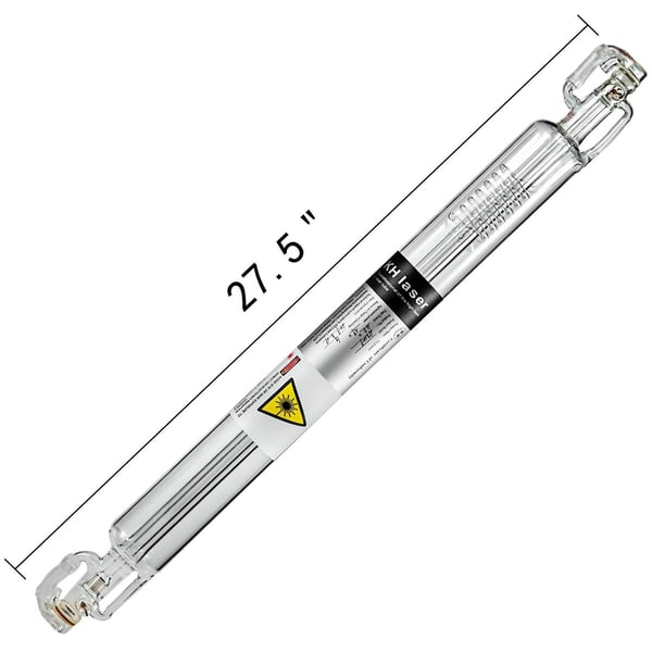 40W 700mm professionellt CO2-laserrör, TEMOO-läge, Tål hög temperatur/högt tryck, speciell beläggningsteknik, stabil kraft