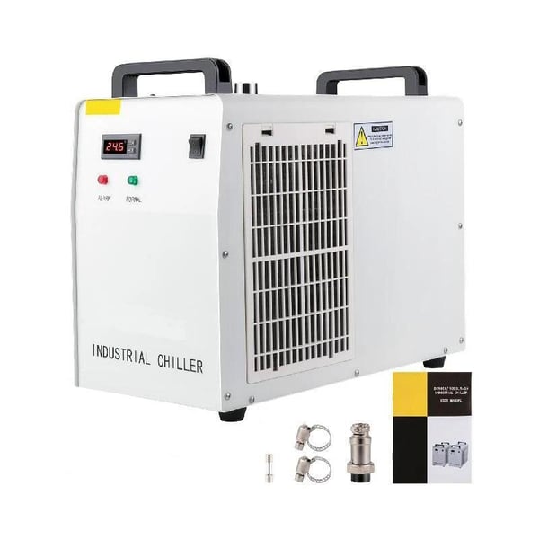12L/min vattenkyld industrikylare med 6L kyltank, dubbla kylfläktar, precisionstermostat, flera larmfunktioner, användarvänligt handtag 12L/min vattenkyld industrikylare med 6L kyltank, dubbla kylfläktar, precisionstermostat, flera larmfunktioner, användarvänligt handtag