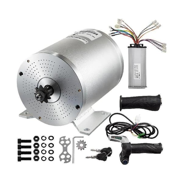 48V 2000W 4300RPM borstlös DC-motorsats med kontroller/gashandtag, ren kopparmotor, dubbelriktad design, bred tillämpning 48V 2000W 4300RPM borstlös DC-motorsats med kontroller/gashandtag, ren kopparmotor, dubbelriktad design, bred tillämpning