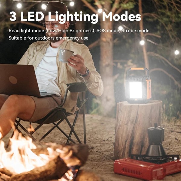 230V 200W 48000mAh bärbar stor kapacitet utomhus kraftverk, med nödbelysning