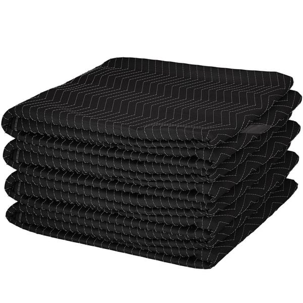 4st 203cm x 183cm x 4mm multipurpose flyttfilt, högkvalitativt material, dubbelsidig konstruktion, överlägsen skyddande effekt