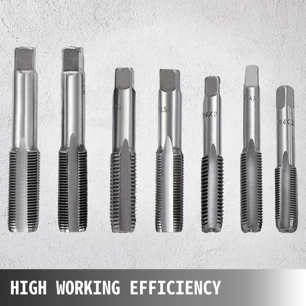 110st Tap and Die kit, volfram stålkonstruktion, hög effektivitet, för verktygsmaskiner precisionsmoduler