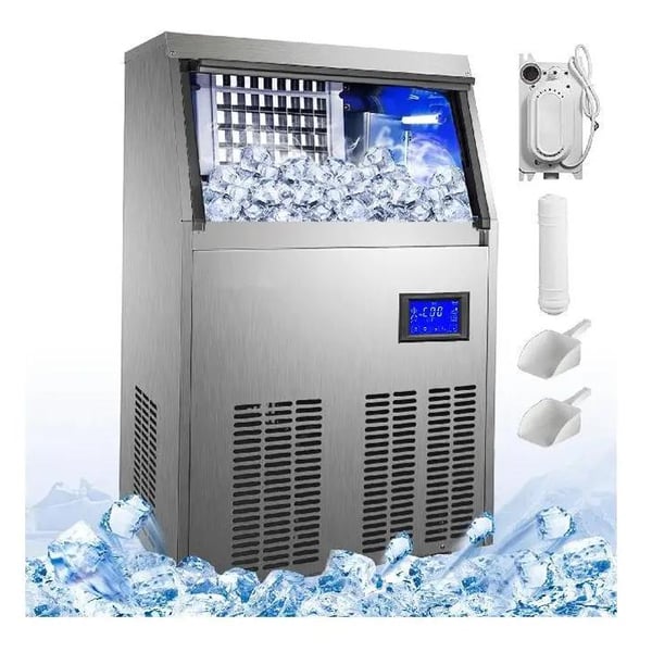 70kg/dygn 335W kommersiell ismaskin, justerbar istjocklek, snabb och effektiv, intelligent kontroll, automatisk rengöring, lättanvänd 70kg/dygn 335W kommersiell ismaskin, justerbar istjocklek, snabb och effektiv, intelligent kontroll, automatisk rengöring, lättanvänd