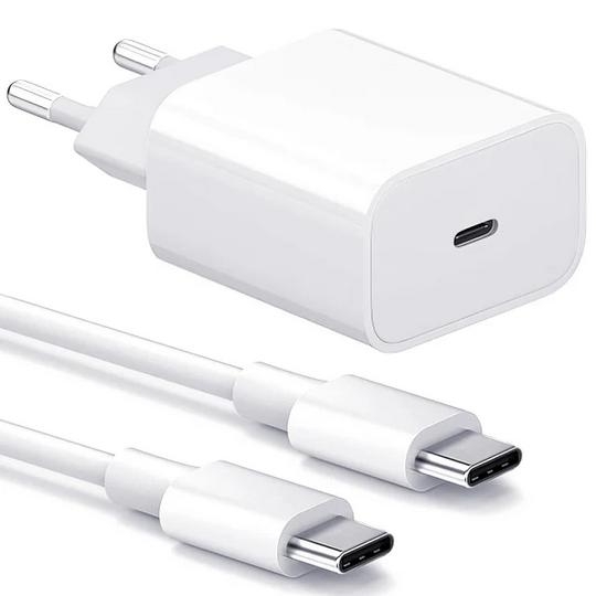 20W USB-C-lader for iPhone 15/16-serien + 2M kabel