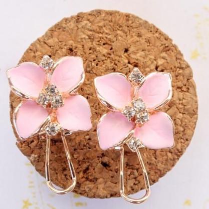 Øredobber topper studs koreansk stil blomst
