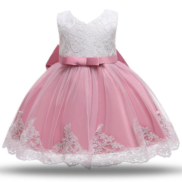 Princess party dresses with Bow and Headband