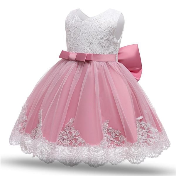 Princess party dresses with Bow and Headband