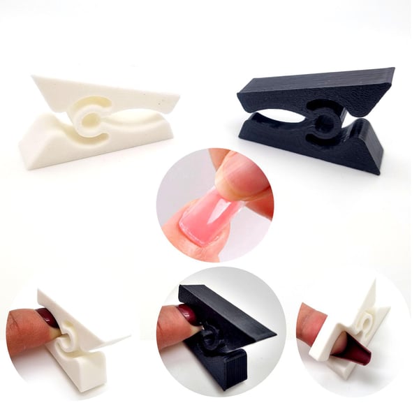 Fingernail Extension UV Clamps/ Nail Clip  Manicure Tools set