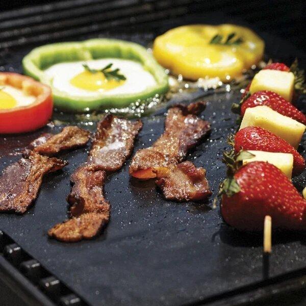 5-Pcs Barbecue grill & oven mat non stick reusable baking mat