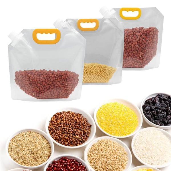 5-pack Multi-grain matförvaringspåsar