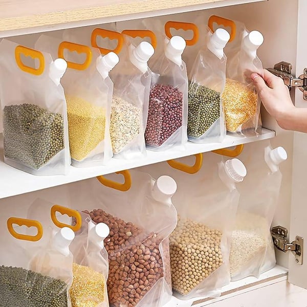 5-pack Multi-grain matförvaringspåsar