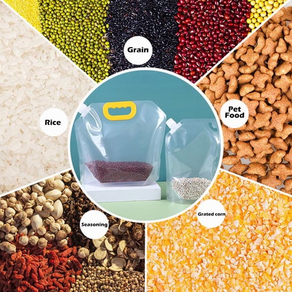 5-pak Multi-Grain Food Opbevaringsposer
