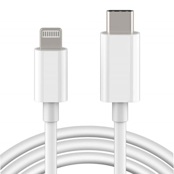 2 Pack - 20W USB-C PD hurtigoplader til iPhone +2M kabel