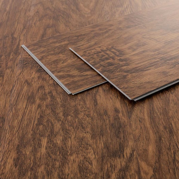 3 m² Click vinyylilattia acacia 4,2 mm kulutuskerros ruskea PVC-lattia laminaatti
