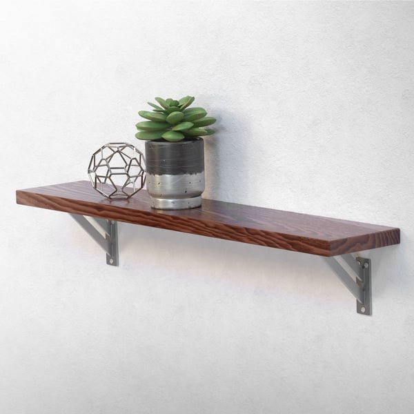 Hyllytelineet 2 kpl 120x120 mm hopea alumiini ML design