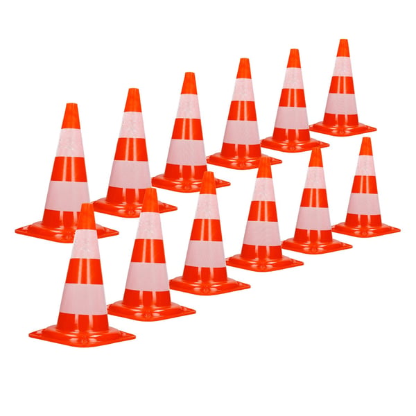 2 x trafikkegle-pylon 47 cm