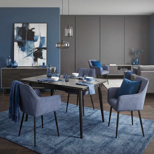 Set om 2 matsalsstolar Vardagsrumsstol Köksstol Fåtölj Designstol