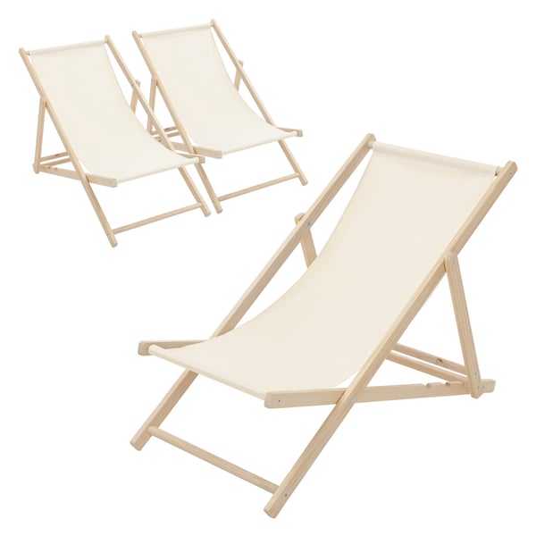 3 kpl kokoontaitettava aurinkotuoli beige puu säädettävä selkänoja jopa 120 kg aurinkotuoli puutarha aurinkotuoli ranta aurinkotuoli