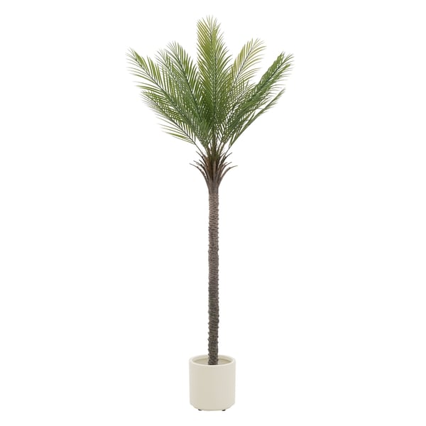 Kunstig palme 210 cm Tropisk kunstig palme i potte ML-design