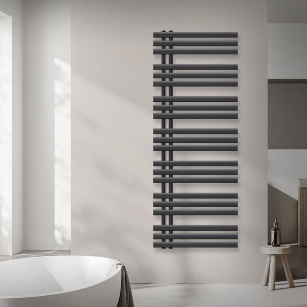 Håndklæde radiatorer antracit 600 x 1600 mm Iron M Design radiator Design