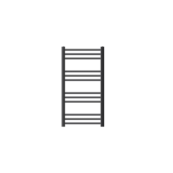 ECD Germany Håndklæde - 500 x 800 mm - antracit - især med sidetilslutning - radiator håndklædevarmer Håndklæde