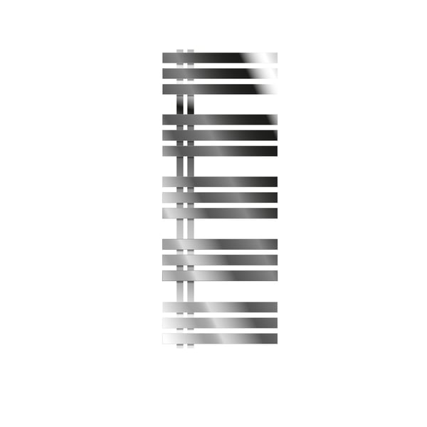 ECD Germany Design Håndklæde Iron EM - 500 x 1200 mm - Chrome - radiator håndklædevarmer Håndklæde Eck