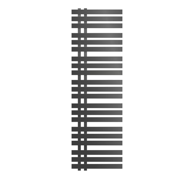 ECD Germany Design Håndklæde Iron EM - 500 x 1600 mm - antracit - radiator håndklædevarmer håndklædeholder passage