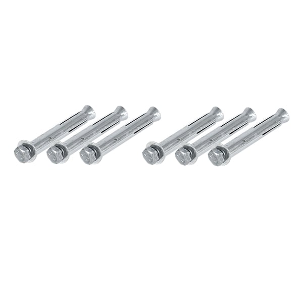 ECD Germany rustfrit stål V2A gelænder 160cm, rundt Ø42mm, rustfast, børstet, indvendigt / udvendigt, inkl. Vægbeslag, gelænder i rustfrit stål