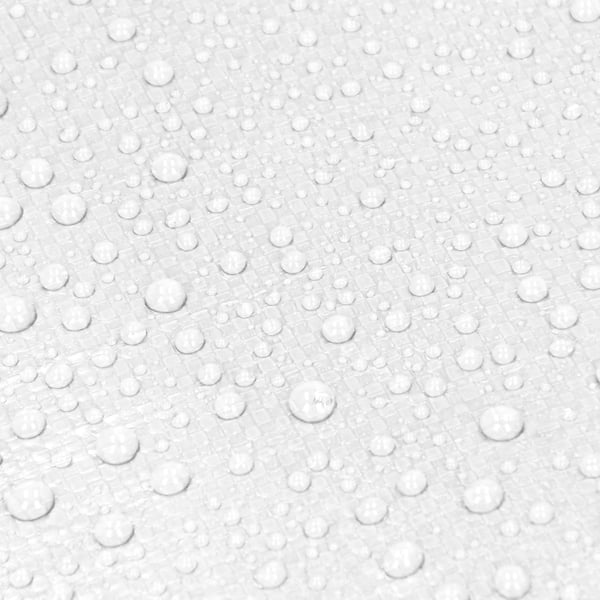 ECD Germany dækker flyvevævsplan med øjenlåg 1,5x12m 18m² 260g / m² hvid, polyethylen støber resistent vandtæt tårefestlig beskyttelsesplan bådplan