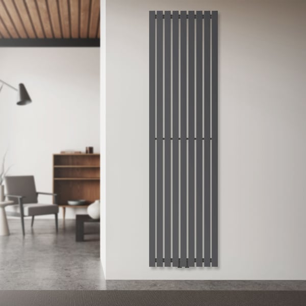 Badeværelsesradiator Stella 480x1800 mm antracit