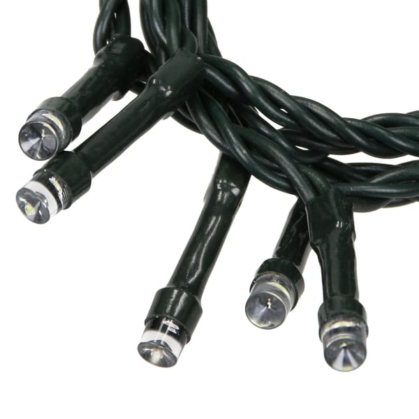 ECD Germany LED Fairy Lights til jul med 480 LED'er, 36m, varm hvid, til indendørs og udendørs IP44, julelys Jul lette kæde til juletræ