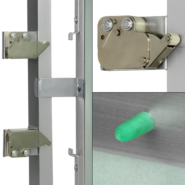ECD Germany revision klap inspektion dør gipsplade indsats 500x500mm gipsplade 12,5 mm aluminiumsramme revision vedligeholdelse dør vedligeholdelse