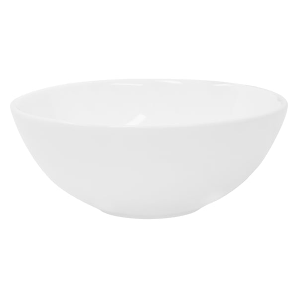ML-Design keramisk håndvask i hvid blank, Ø 28x11.6 cm, rund essay bassin, moderne forfængelighed, vaskeskål med afløbshul, vask område hånd håndvask