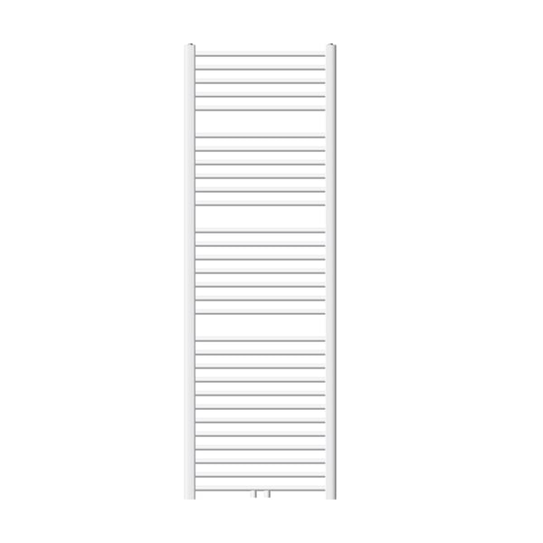 ECD Germany badeværelsesradiator - 600 x 1800 mm - hvid - lige med central forbindelse - køler håndklædevarmer