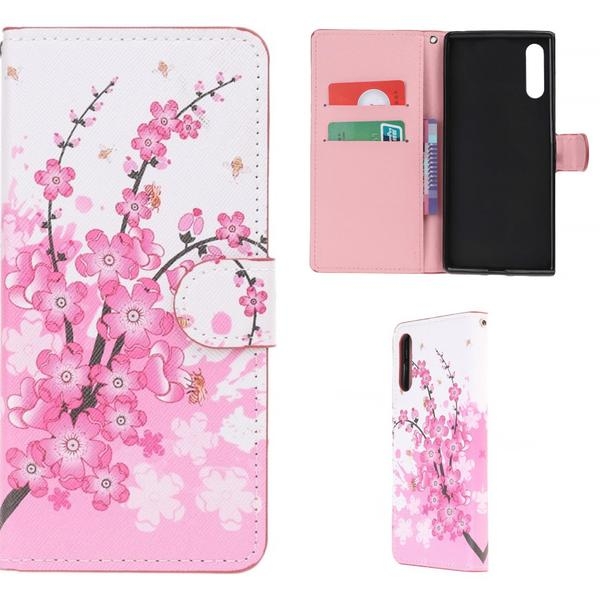 Lompakkokotelo Huawei P30 - Kirsikankukat