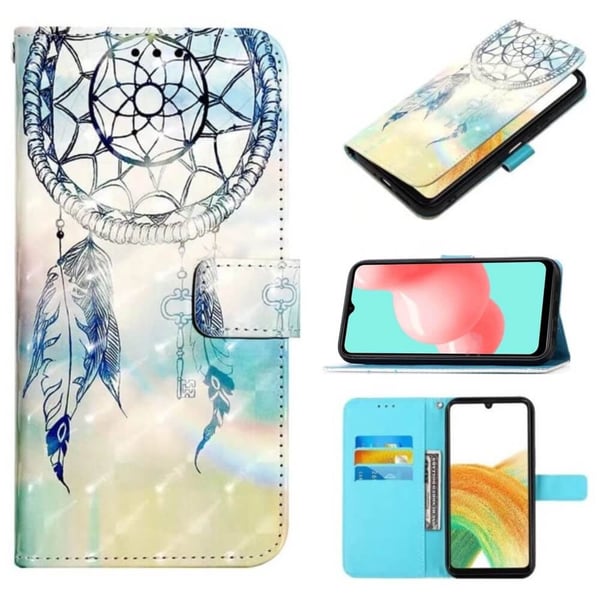 Pung Etui Samsung Galaxy S24 - Drømmefanger Himmel