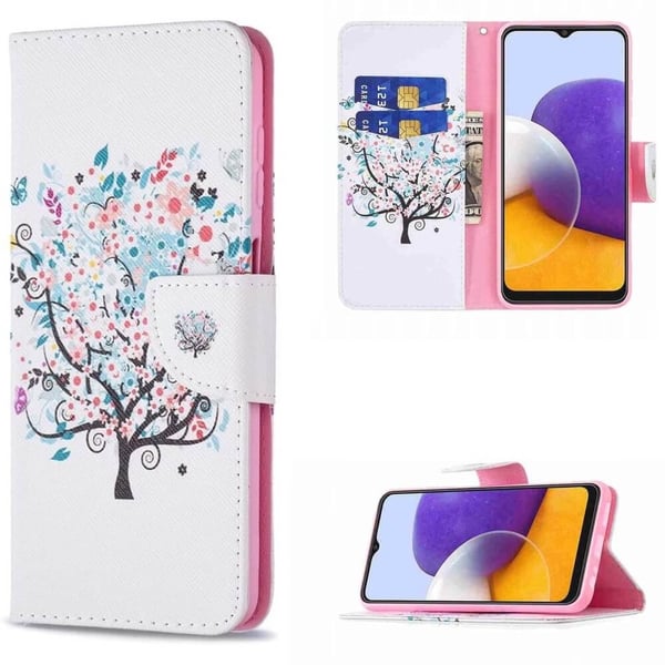 Pung Etui Samsung Galaxy S24 Plus - Farverigt Træ