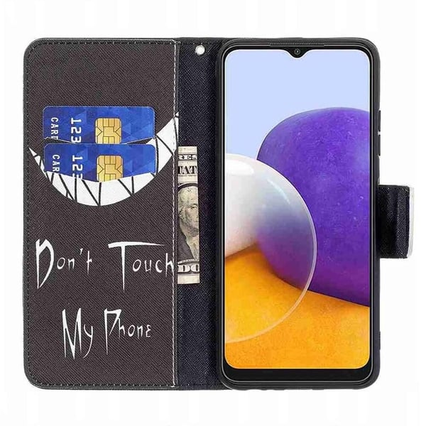 Lompakkokotelo Samsung Galaxy A35 - Don’t Touch My Phone