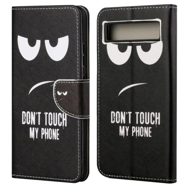 Lompakkokotelo Google Pixel 8a - Don’t Touch My Phone