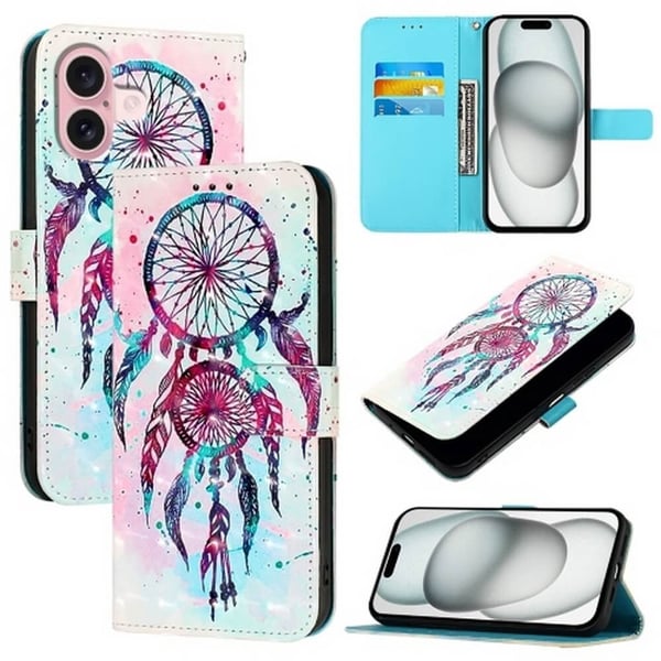 Lompakkokotelo Apple iPhone 16 – Unisieppari