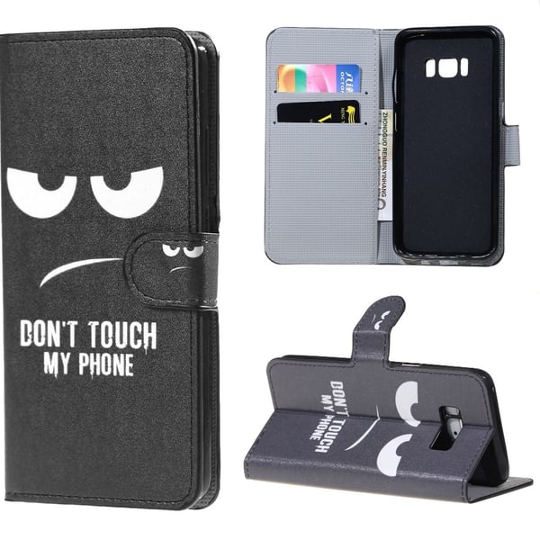 Pung Etui Samsung Galaxy S8 - Don´t Touch My Phone